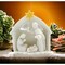 kevinsgiftshoppe Ceramic Holy Family Nativity Ornament Home Decor Religious Decor Religious Gift Church Decor